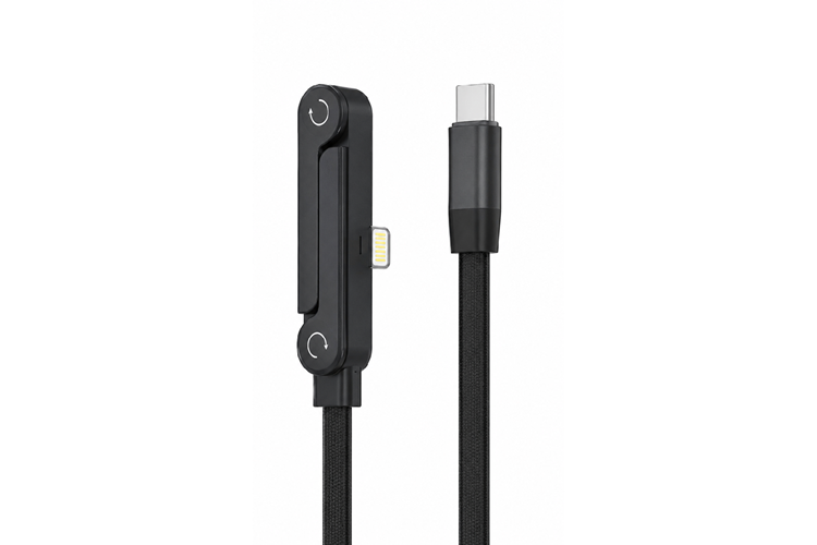 HEPU HP-ALC01 Armor Type-C to Lightning Hızlı Şarj Kablosu – 27W PD, Telefon Standlı Tasarım (1.5 Metre)