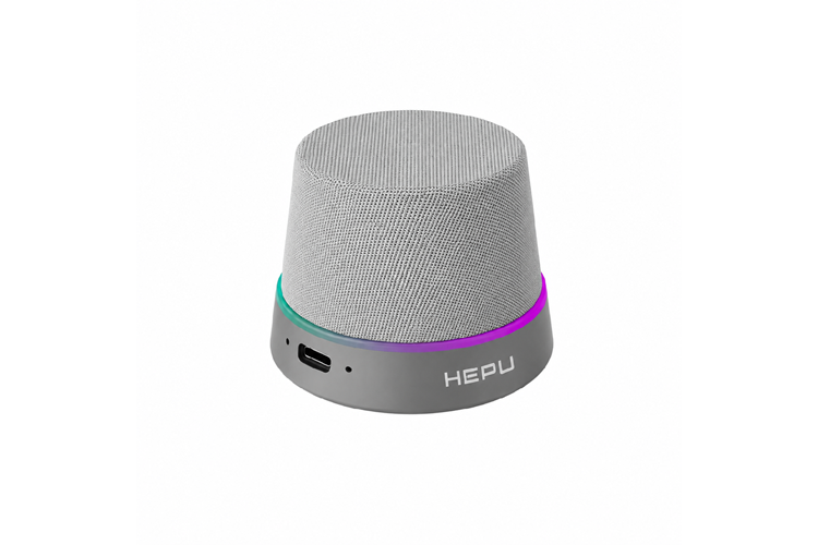 HEPU HP-MS01 Gri Armor Manyetik Bluetooth Hoparlör – 5W Ses Çıkışı, Bluetooth 5.3, TWS Destekli