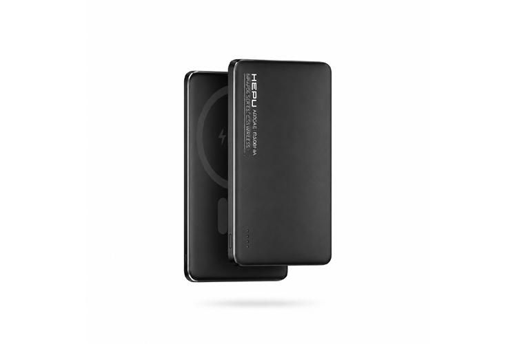 HEPU HP-AP06 Armor MagSafe Powerbank – 5.000 mAh, Kablosuz Hızlı Şarj, Siyah
