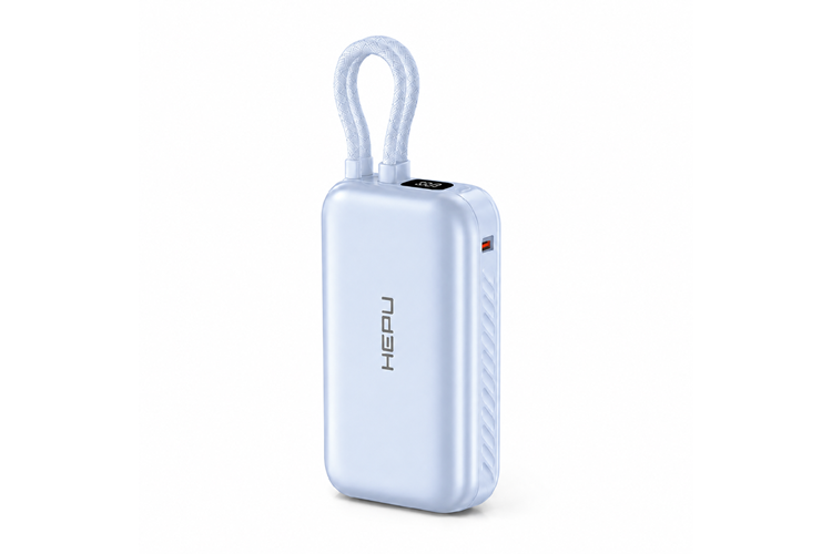 HEPU HP-AP01 Armor Powerbank – 10.000 mAh, Kendinden Kablolu Hızlı Şarj Destekli