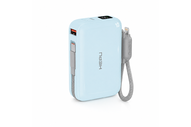 HEPU HP-AP04B Armor Powerbank – 20.000 mAh, Type-C, Lightning ve USB-A Çıkışlı, Hızlı Şarj Destekli