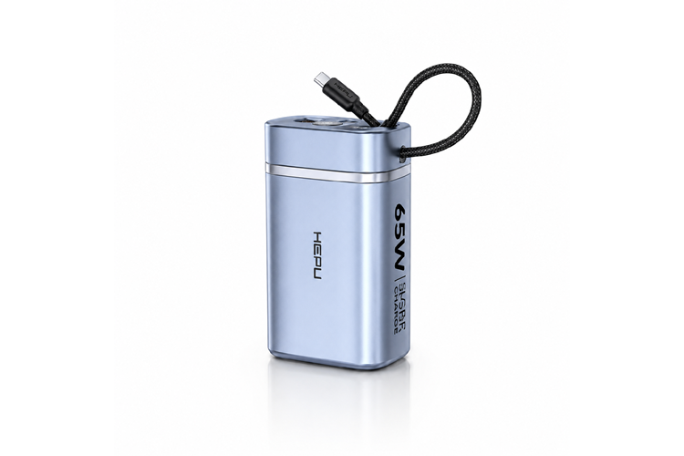 HEPU HP-AP05 Armor Powerbank – 30.000 mAh, 65W Hızlı Şarj, Type-C, Lightning ve USB-A Çıkışlı