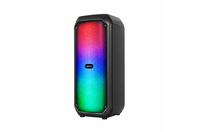HEPU HP-MS05 10W Kablosuz Partybox Hoparlör – TWS, RGB Işıklı