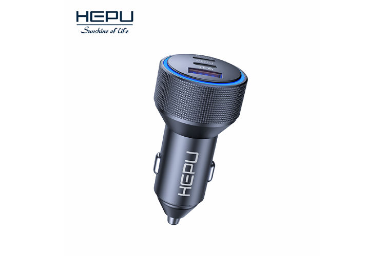 HEPU HP-AD05 105W Araç Şarj Cihazı – 3 Port, Hızlı Şarj