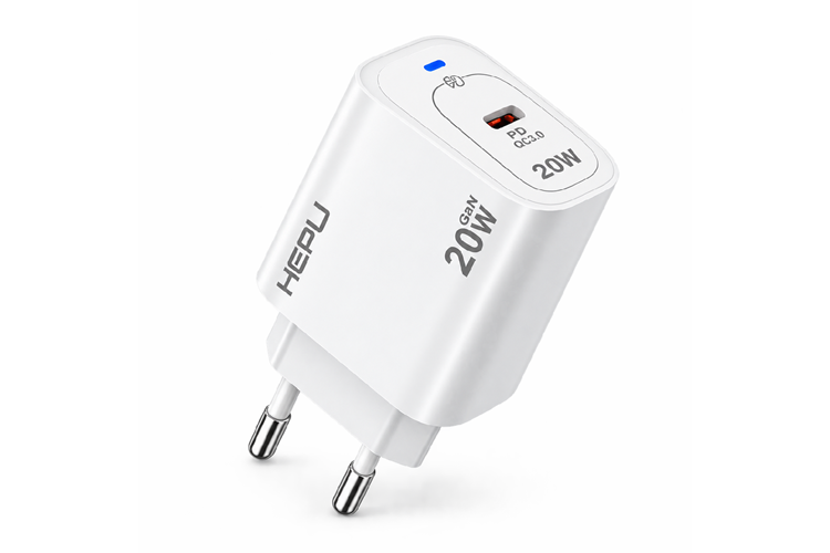 HEPU HP-AC01 20W GaN Şarj Adaptörü – Hızlı Şarj