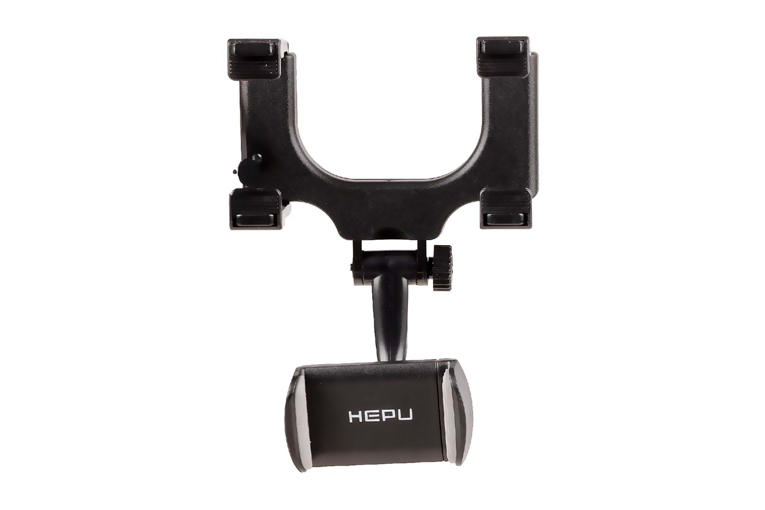 HEPU HP-A16 Dikiz Aynasına Takılan Araç İçi Telefon Tutucu – 360° Ayarlı + Yaylı Kavrama