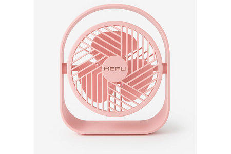 HEPU HP-F11 USB Şarjlı Sessiz Masaüstü Mini Fan