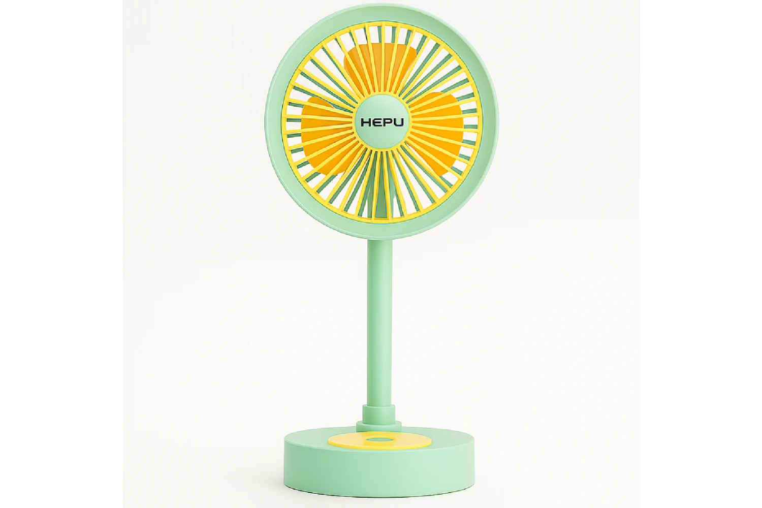 HEPU HP-F26 USB Şarjlı Sessiz Masaüstü Mini Fan