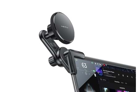 HEPU HP-A38 MagSafe Araç Tutucu – Güçlü Mıknatıs, 360° Dönebilen Başlık, Multimedya Ekranlara Uyumlu