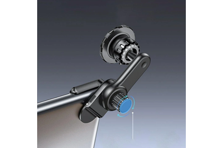 HEPU HP-A38 MagSafe Araç Tutucu – Güçlü Mıknatıs, 360° Dönebilen Başlık, Multimedya Ekranlara Uyumlu