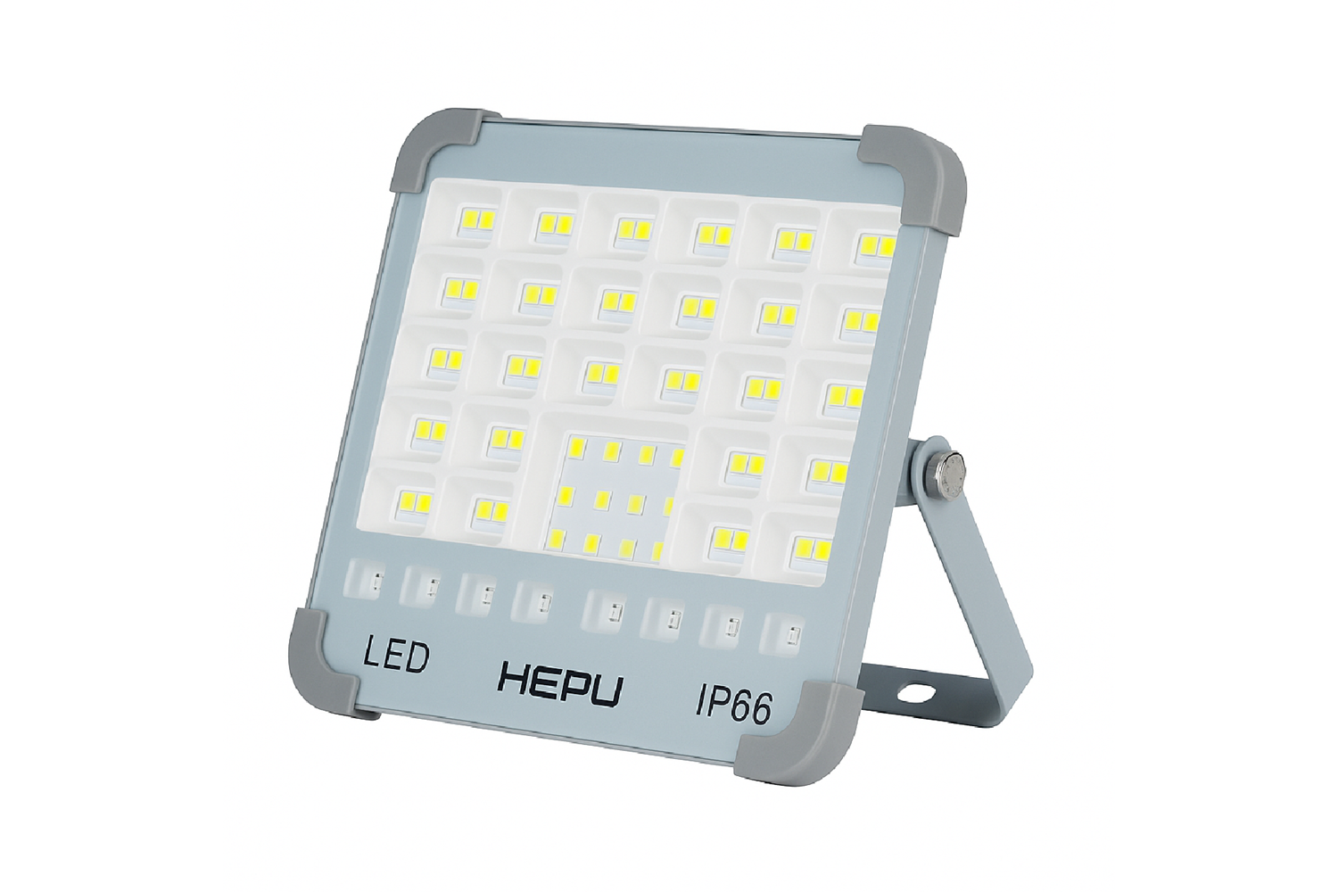 HEPU HP-L33 Güneş Enerjili Taşınabilir LED Çalışma Lambası – 150W Güç, IP66, USB + Solar Şarj, Mıknatıslı Taban