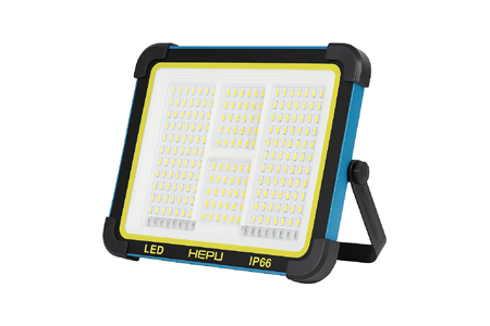 HEPU HP-L34 Güneş Enerjili Taşınabilir LED Çalışma Lambası – 150W Güç, 336 LED, IP66, Solar + USB Şarjlı, Mıknatıslı Taban