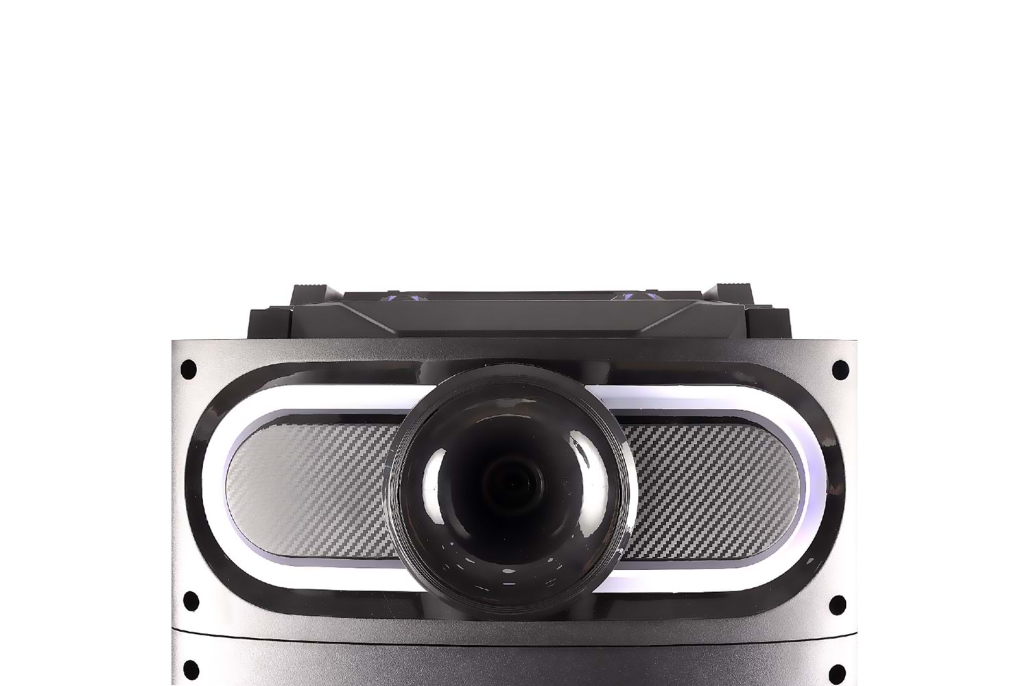 HEPU HP-918 Partybox Bluetooth Hoparlör – 10” Woofer x3, 80W Güç, RGB Işık Efektleri, 2 Kablosuz Mikrofon + Kumanda