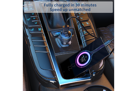 HEPU HP-780 105W Araç Şarj Cihazı – Süper Hızlı, 3 Çıkışlı Akıllı Dağıtım