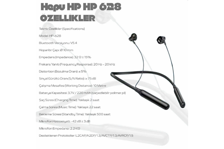 HEPU BLUETOOTH KULAKLIK HP-628