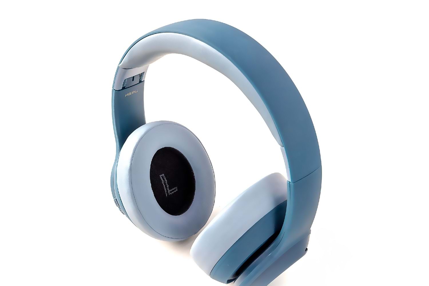 HEPU HP-H01 Kablosuz Kulak Üstü Bluetooth Kulaklık – Süper Bass + Yumuşak Yastık + Uzun Pil Ömrü