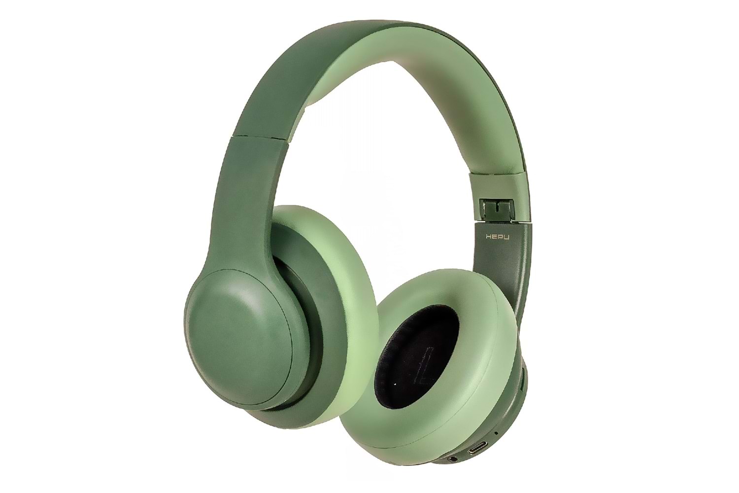 HEPU HP-H01 Kablosuz Kulak Üstü Bluetooth Kulaklık – Süper Bass + Yumuşak Yastık + Uzun Pil Ömrü