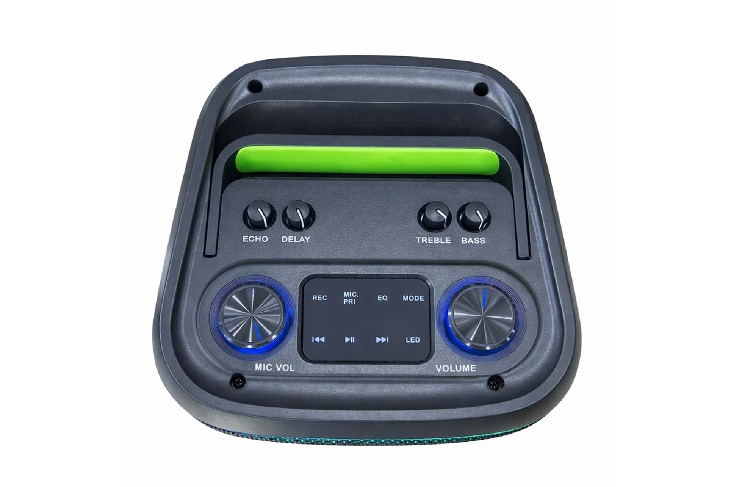 HEPU HP-S60 Partybox Bluetooth Hoparlör – 2×6.5” Hoparlör, 30W Güç RGB Işık