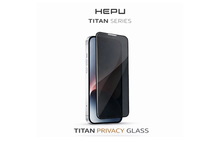 HEPU TITAN Privacy Cam Ekran Koruyucu – iPhone 17 Pro Uyumlu