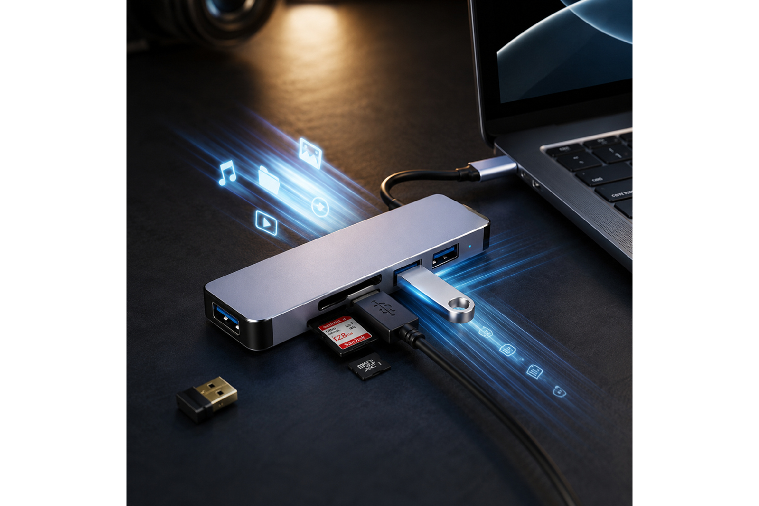 HEPU USB HUB HP B07 1 to 5