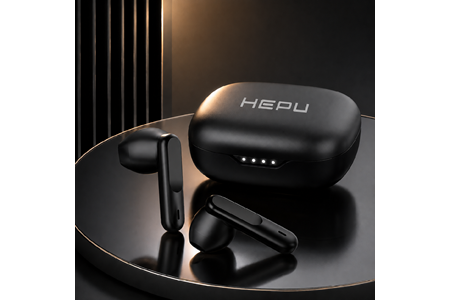 HEPU HP-AB02S Kablosuz Bluetooth Kulaklık – HD Ses, Smart Touch, Bluetooth 6.0