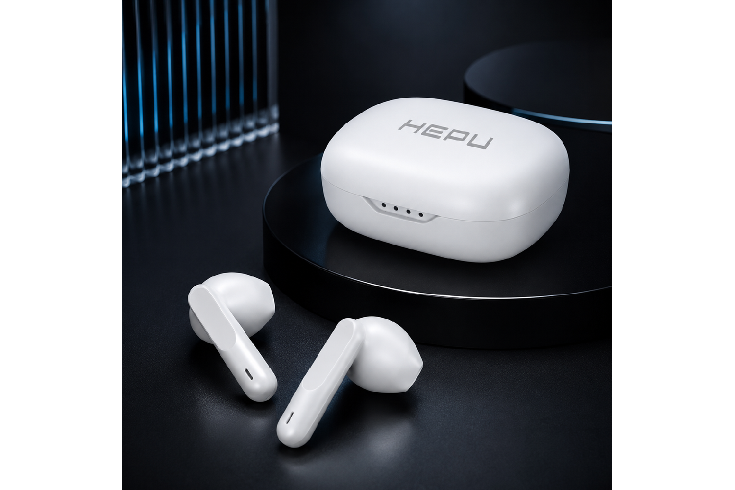 HEPU HP-AB02 Kablosuz Bluetooth Kulaklık – HD Ses, Smart Touch, Bluetooth 6.0