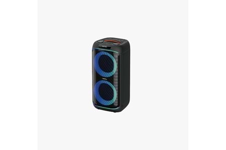 HEPU HP-990 Partybox Bluetooth Hoparlör – 2×6” Hoparlör, 40W Güç, RGB Işık, TWS Destekli