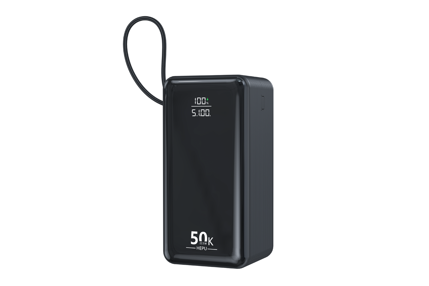 HEPU HP-AP12 Armor Powerbank – 50.000 mAh, Entegre Çoklu Kablolu, Dijital Göstergeli, Hızlı Şarj Destekli