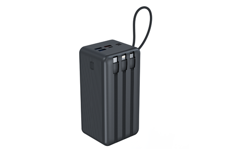 HEPU HP-AP12 Armor Powerbank – 50.000 mAh, Entegre Çoklu Kablolu, Dijital Göstergeli, Hızlı Şarj Destekli