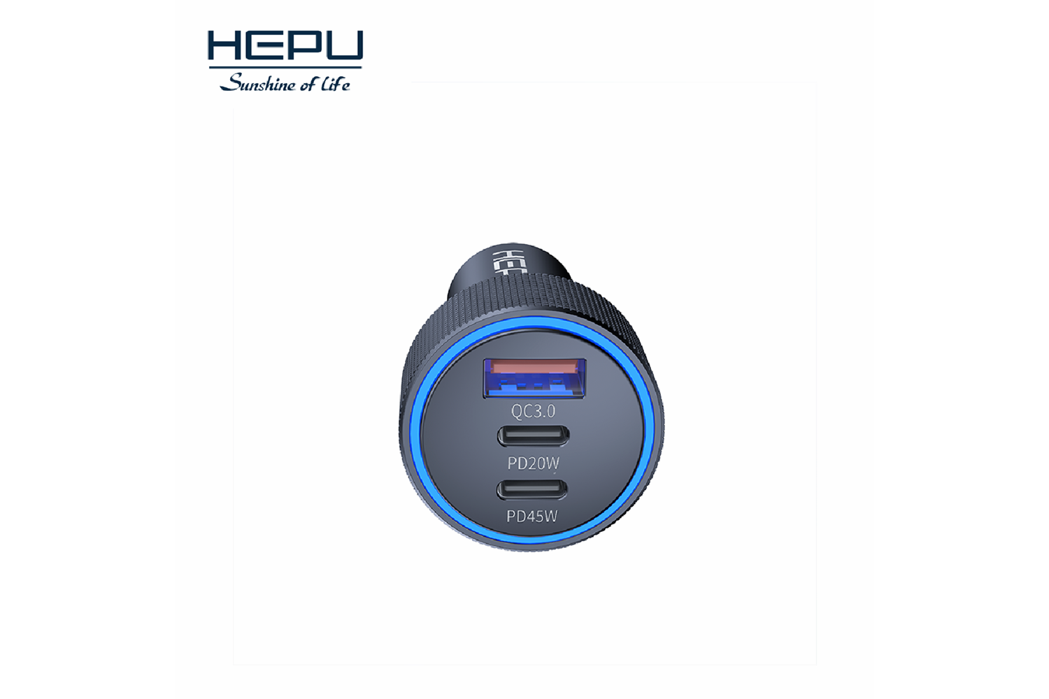 HEPU HP-AD05 105W Araç Şarj Cihazı – 3 Port, Hızlı Şarj